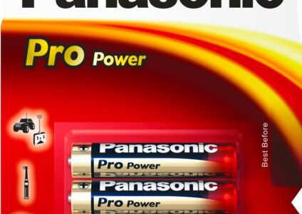 Panasonic Pro Power Alkaline Batterien Microzelle 4 Stück