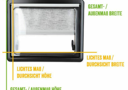 Carbest RW Compact Ausstellfenster, 700x300mm