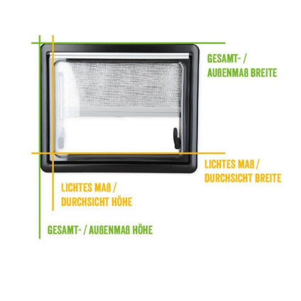 Carbest Elegance Ausstellfenster, 1100x450mm (3)